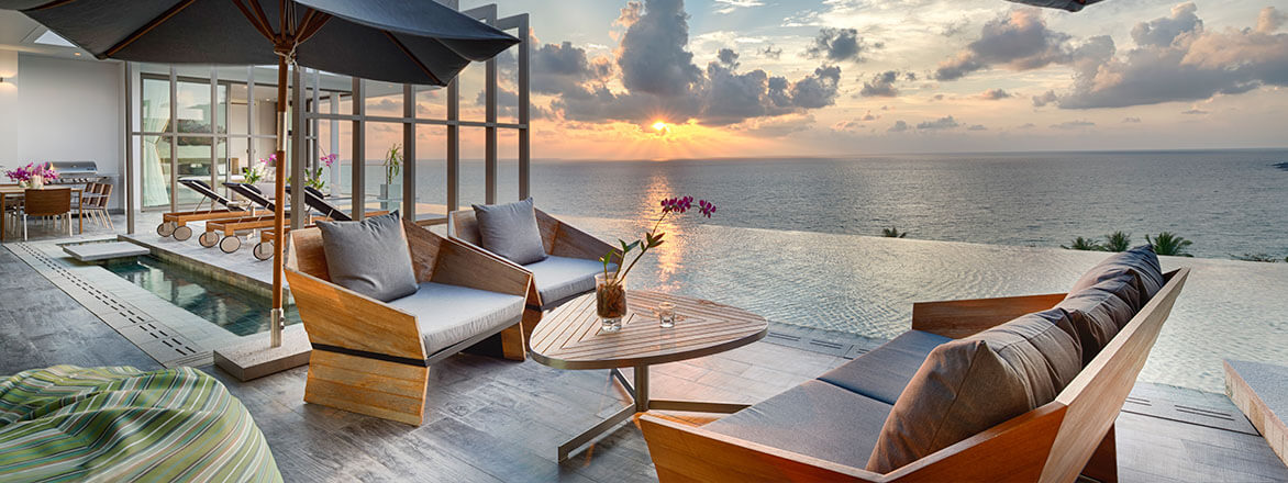 Malaiwana Duplex - Poolside area