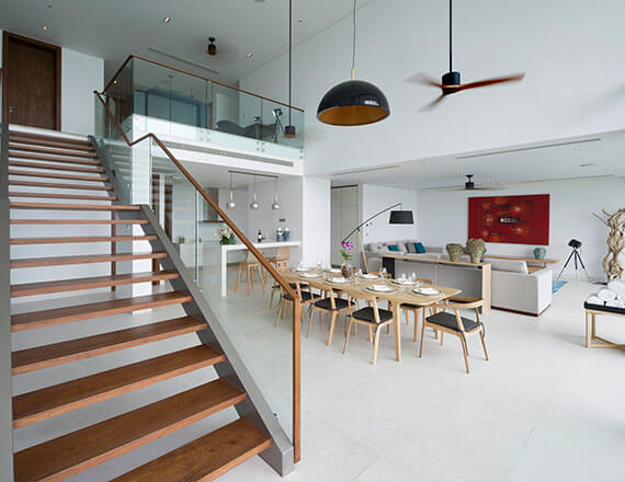 Malaiwana Duplex - Stairs