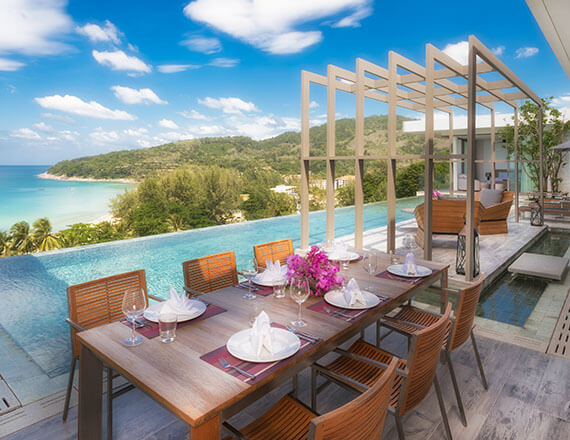 Malaiwana Penthouse - Outdoor entertaining