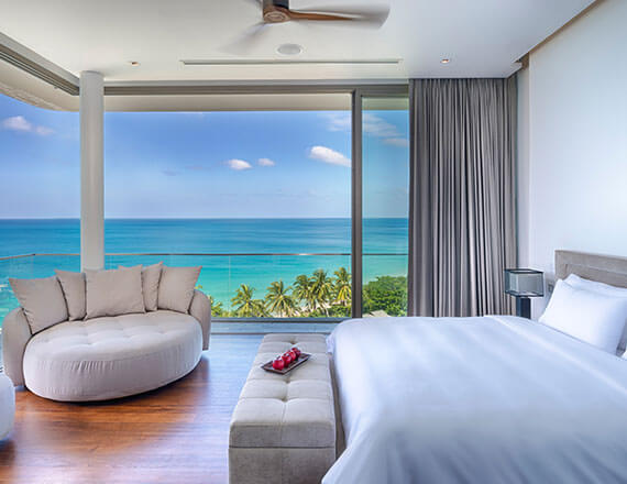 Malaiwana Penthouse - Master bedoom