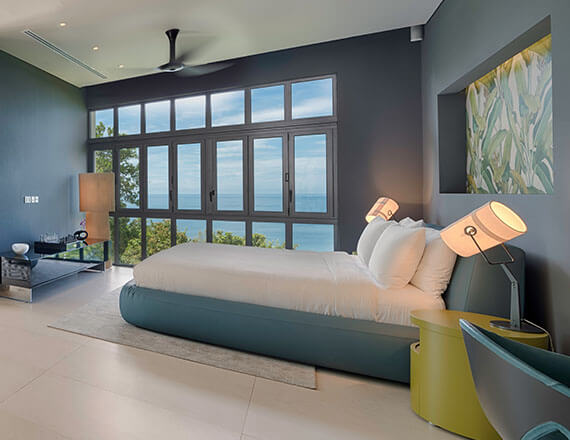 Malaiwana Villa M - Downstair master bedroom