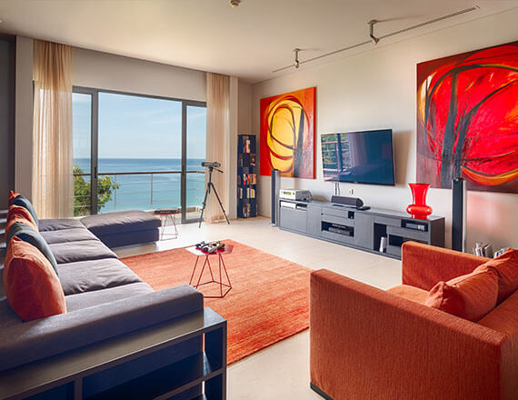 Malaiwana Villa M - Spacious tv room