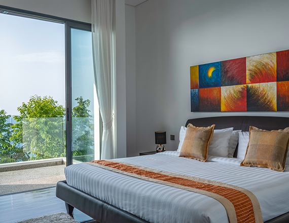 Villa Chan Paa - Guest bedroom setting