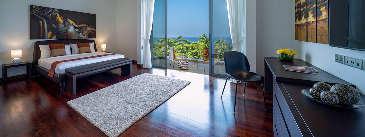 Villa Chan Paa - Mini master bedroom downstairs design