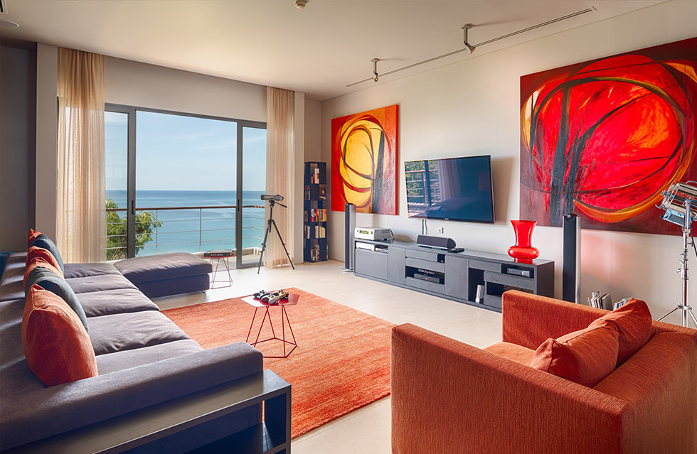 Malaiwana Villa M - Spacious tv room